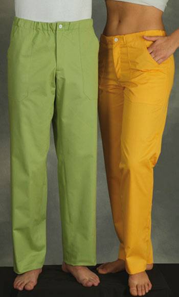 Pantaloni unisex color.